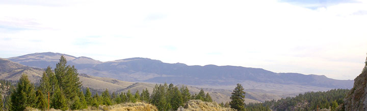 Bull mountains (west)