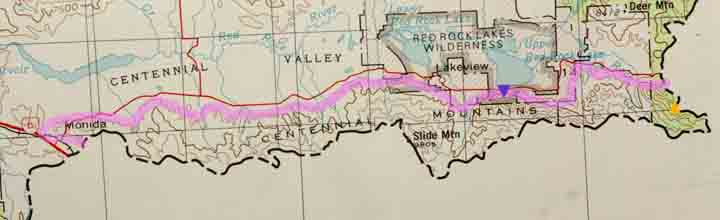 Centennial mountains