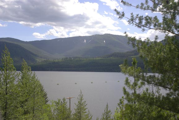 Couer 'D Alene mountains