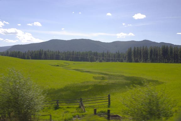 Couer 'D Alene mountains