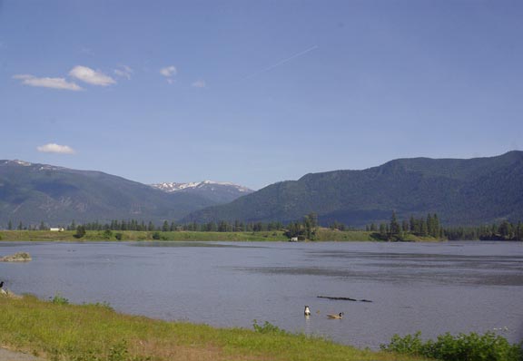 Couer 'D Alene mountains