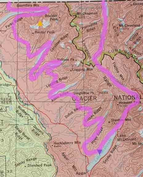 Livingston range