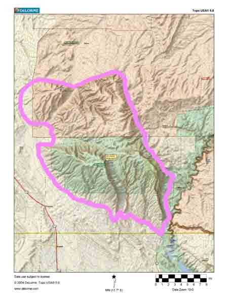 Pryor mountains