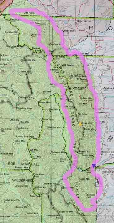 Sawtooth range