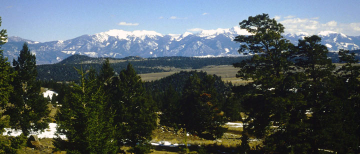 Tobacco Root mountains