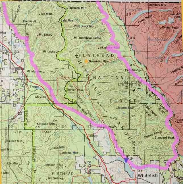 Whitefish range