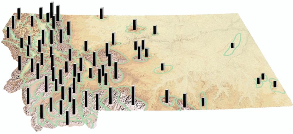 Montana High Elevations